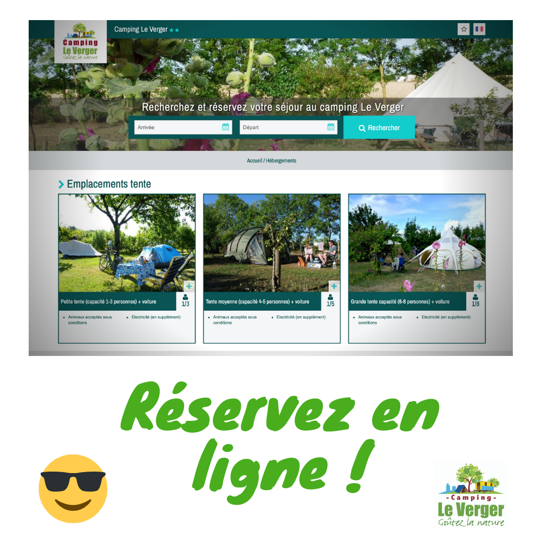 Réservation camping